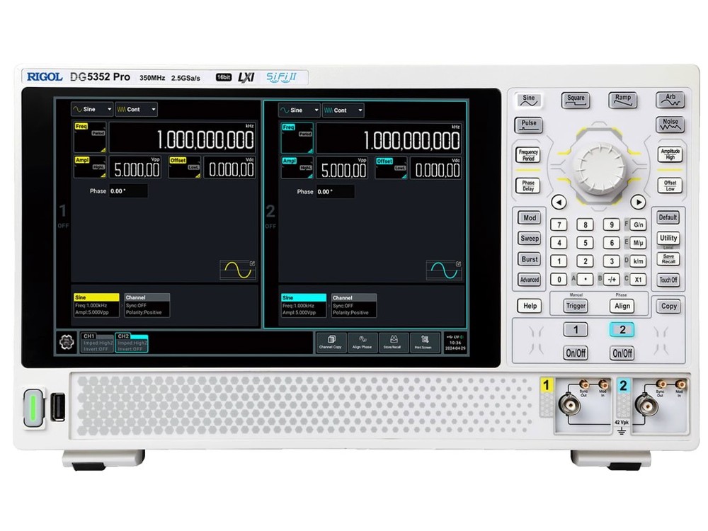 Rigol DG5352 Pro - Function/Arbitrary Waveform Generator (2 Channel / 350 MHz)