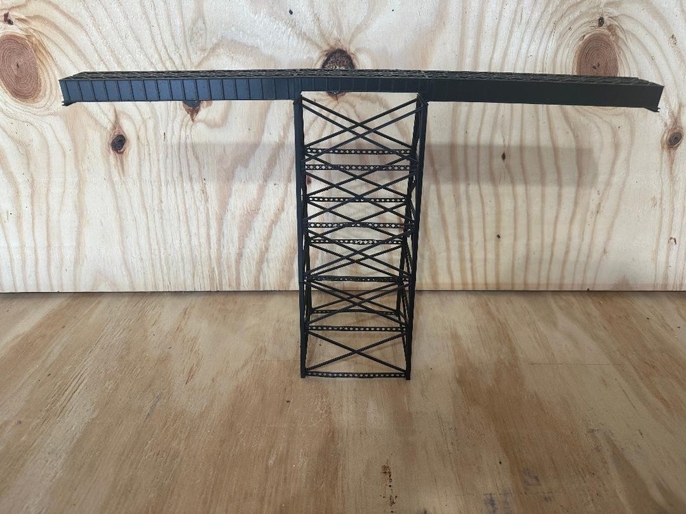 3D Printed N Scale Steel Viaduct Single or Double Track