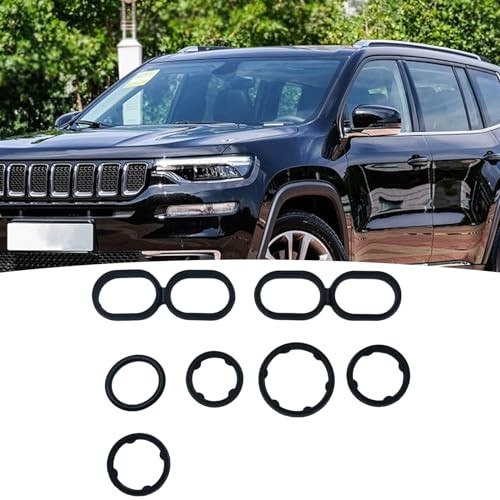 9Pcs Engine Oil Filter Housing O Ring Seal Kit 68191356AA Replacement for