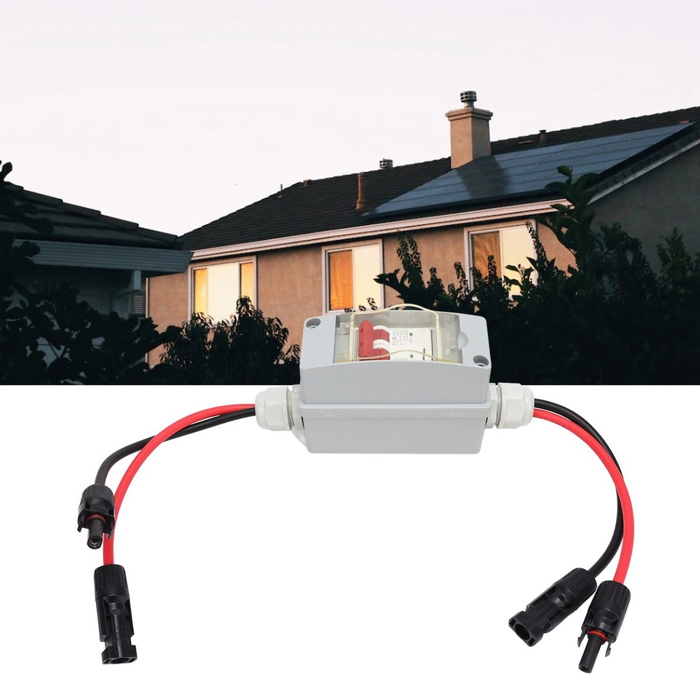 (with Cable And PV Connector)Solar Panel Disconnect Switch 500V 32A MCB DC