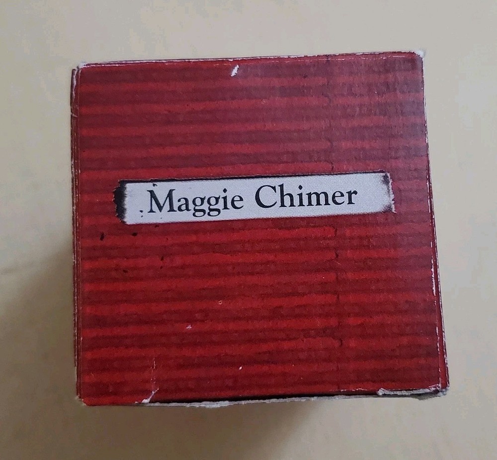 Maggie Bell Chimer 3" Ceramic Bell/Ormament With Box 1999