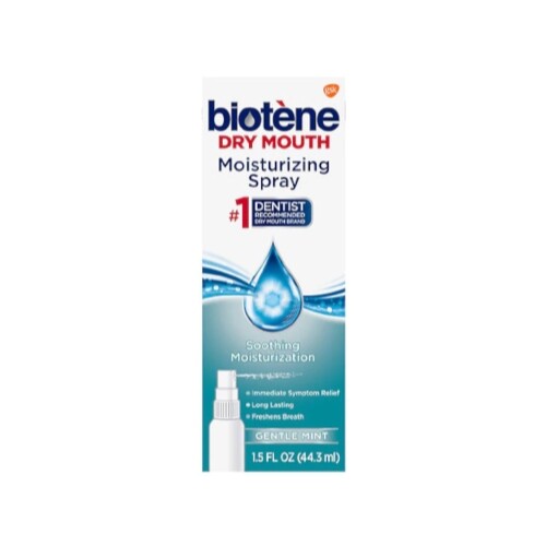 3 Pack Biotene Moisturizing Mouth Spray 1.5 Oz Each
