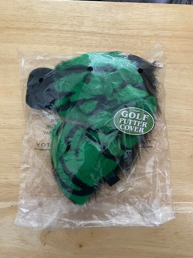 Golf Putter Head Cover Zebra Character