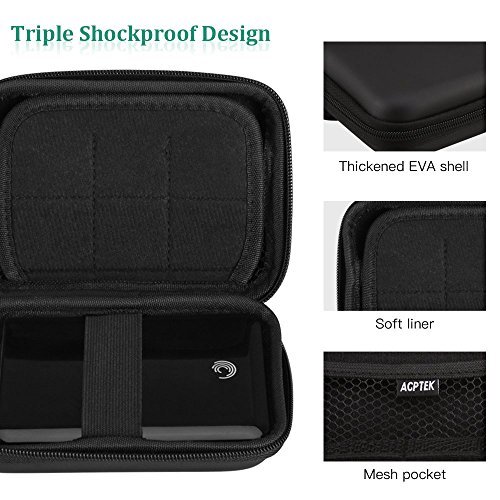 EVA Waterproof Hard Drive Case for RAVPower FileHub Western Digital WD Elements