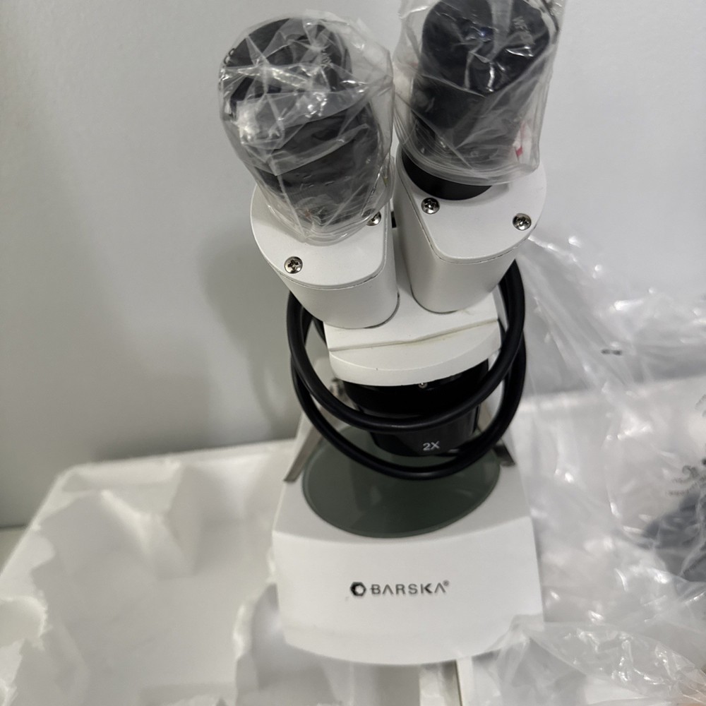 Barska Binocular Microscope 20x, 40x Stereo Binocular Microscope | AY13180
