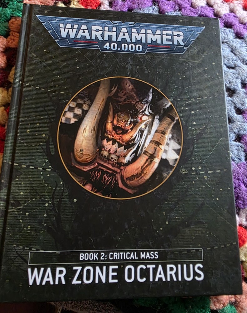 Warhammer 40k War Zone Octarius book 1 & 2 hardback book x 2