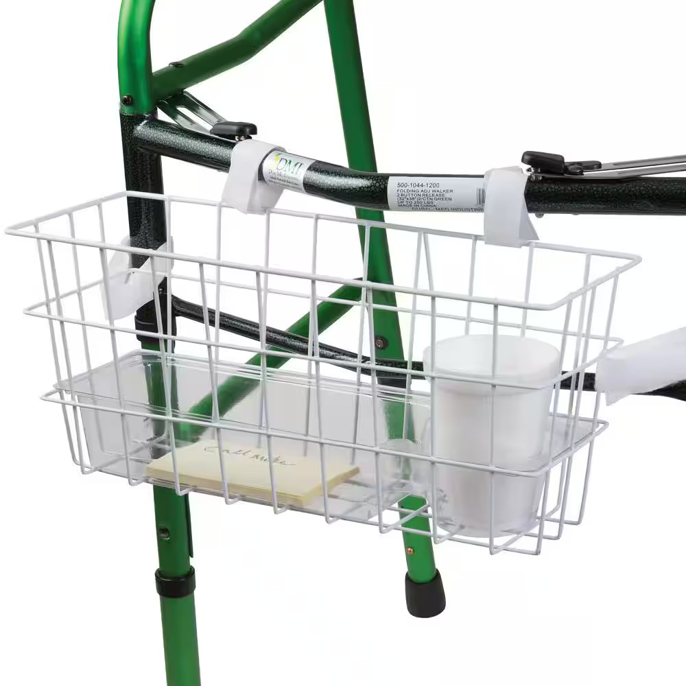 Walker Basket with Plastic Insert