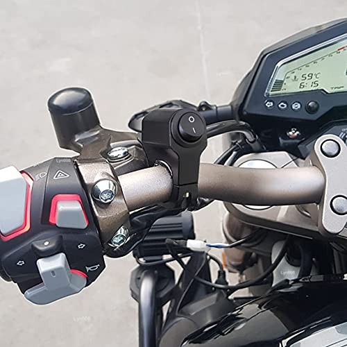 Motorcycle Handlebar Switch Waterproof ATV Handlebar Style A-Black 2 Piece 2