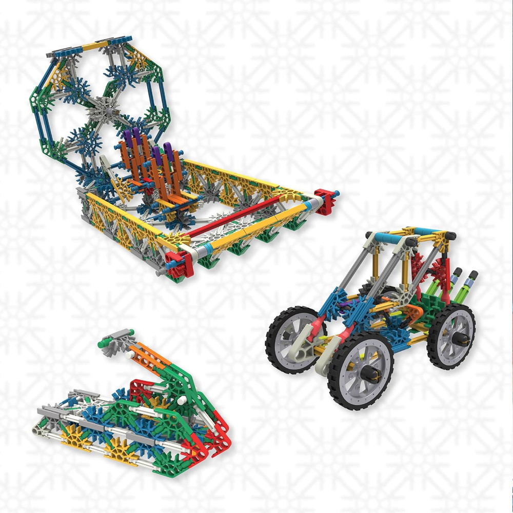 - 70 Model Building Set‚ 705 Pieces, STEM Learning, Creative Play Set‚ Ages 7+ -