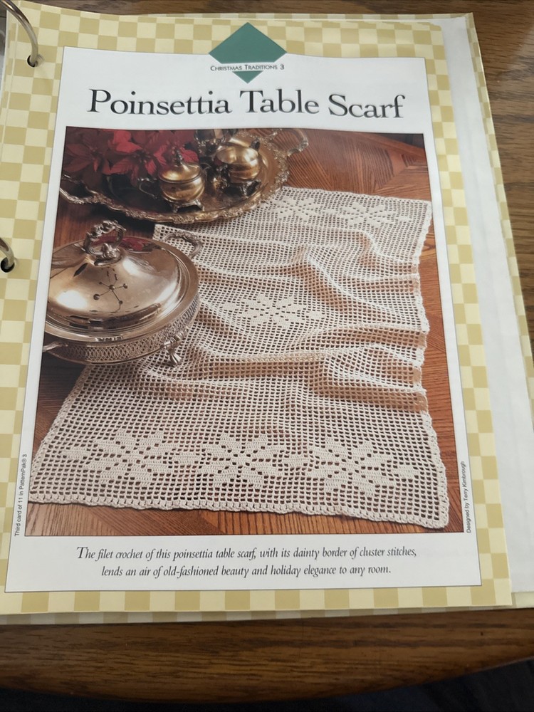 CROCHET ~ “Christmas Treasures” ~ 8 PATTERNS ONLY~