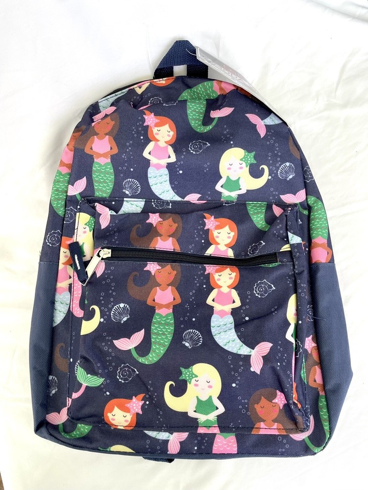 NWT Backpack by Moda West 15” Mermaids