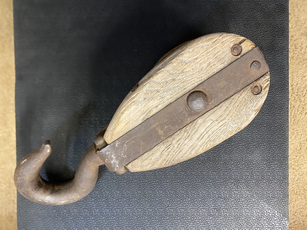 antique block and tackle