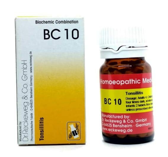 Dr Reckeweg BC 10 - Tonsillitis - 20gm