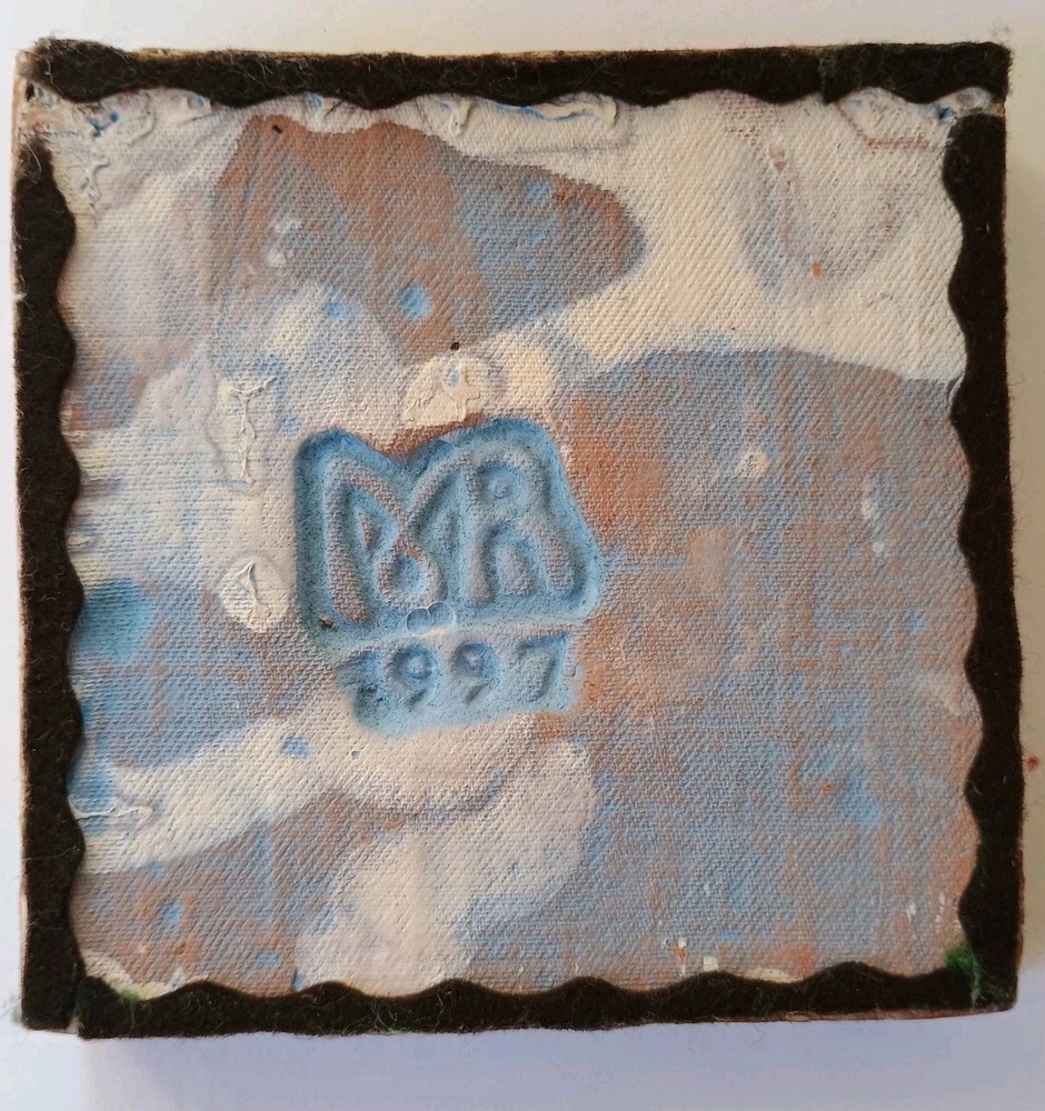 Vintage 1997 Morivian Decorative Tile