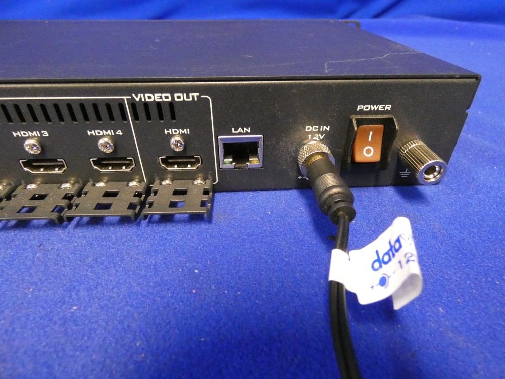 Datavideo NVS-40 4-Channel Streaming Encoder/Recoder w/Power Supply (no drives)