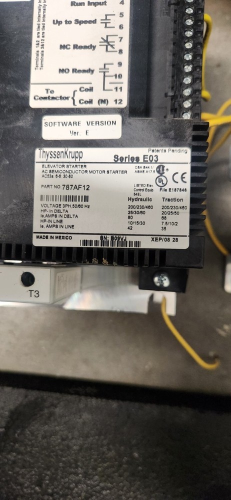 Siemens Soft Starter 787AF12