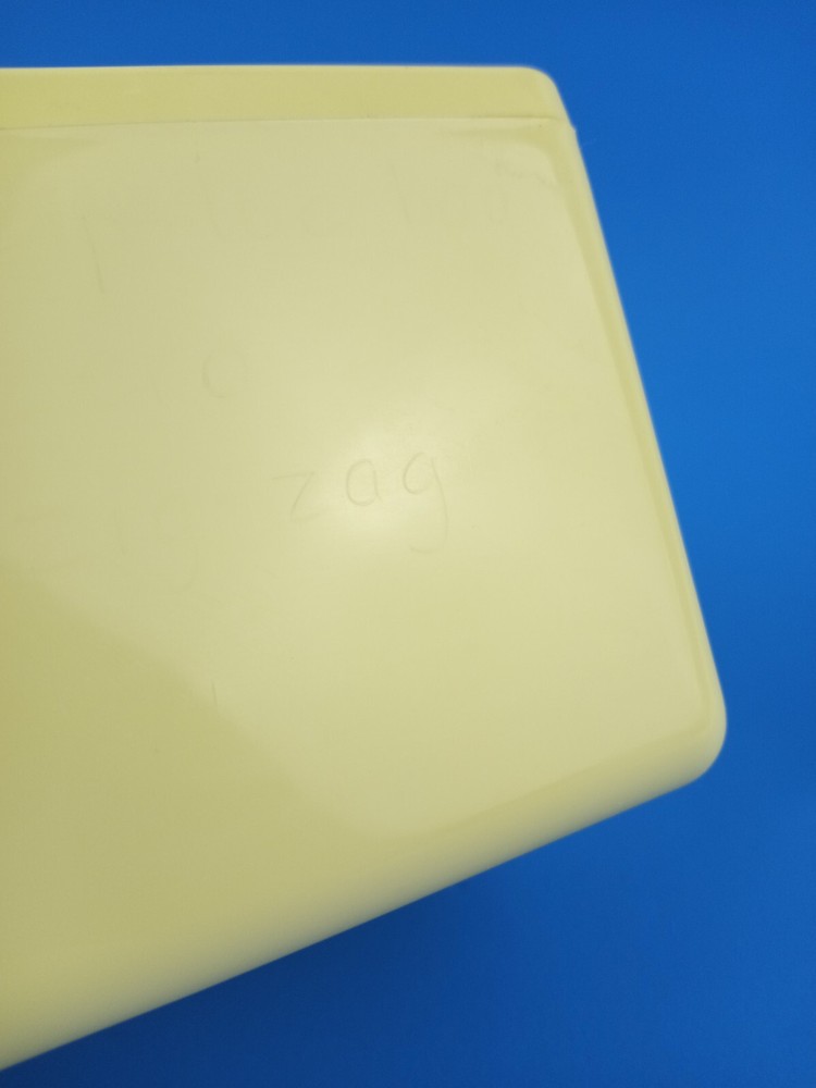 Baby Magic Yellow Wipe Box Vintage