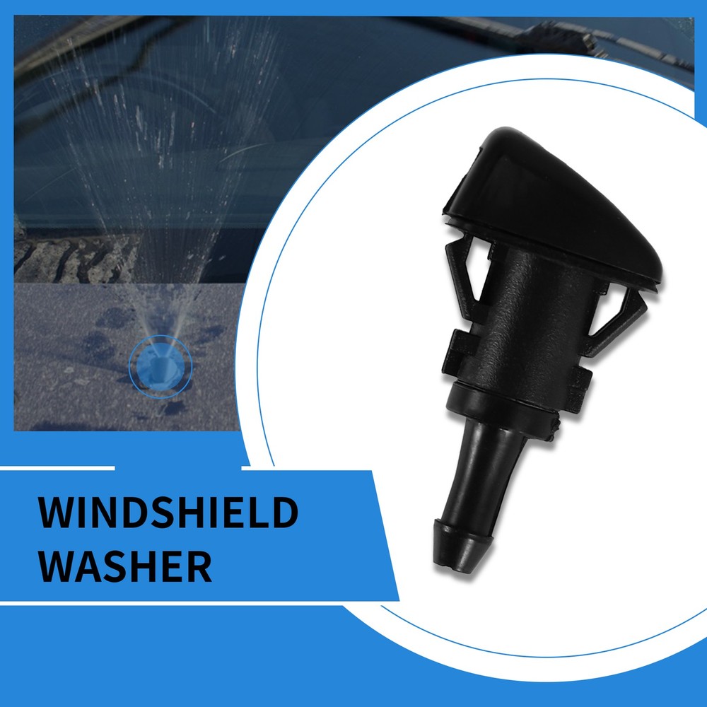 4 Pack Front Windshield Washer Nozzles Wiper Kit Replacement for 9933