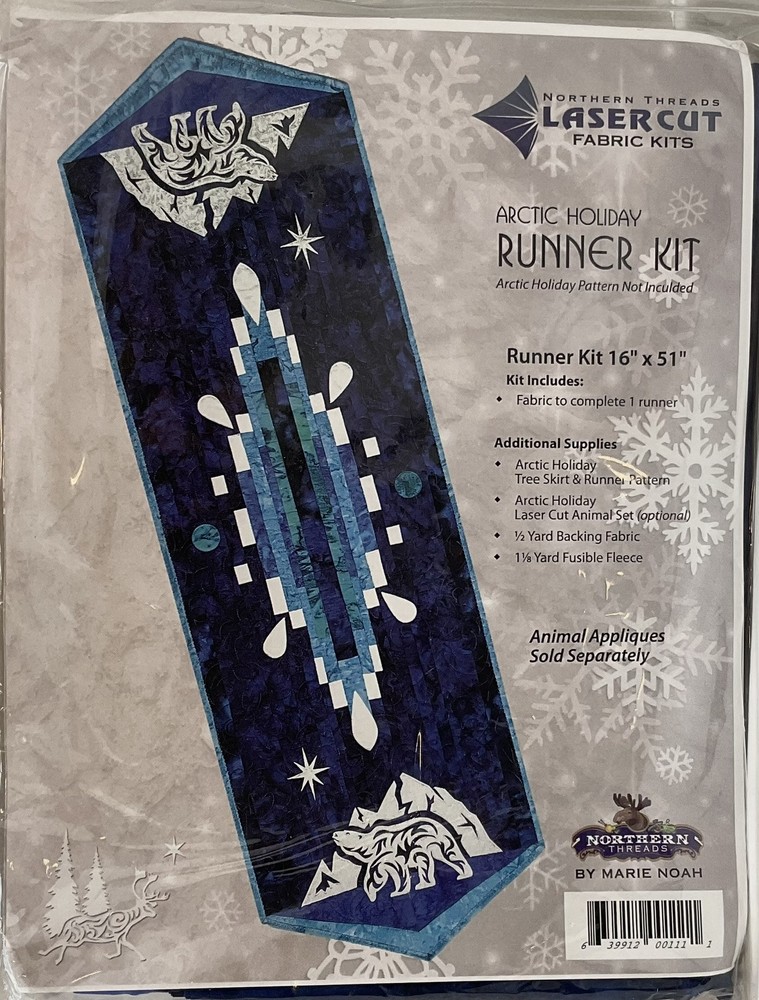 Northern Threads Arctic Holiday Table Runner