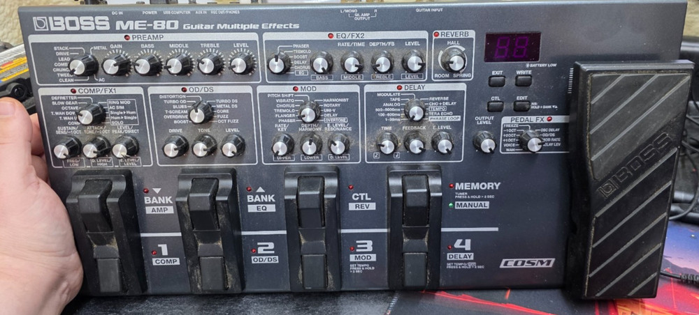 Boss ME-80 Multi-Effects Guitar Pedal