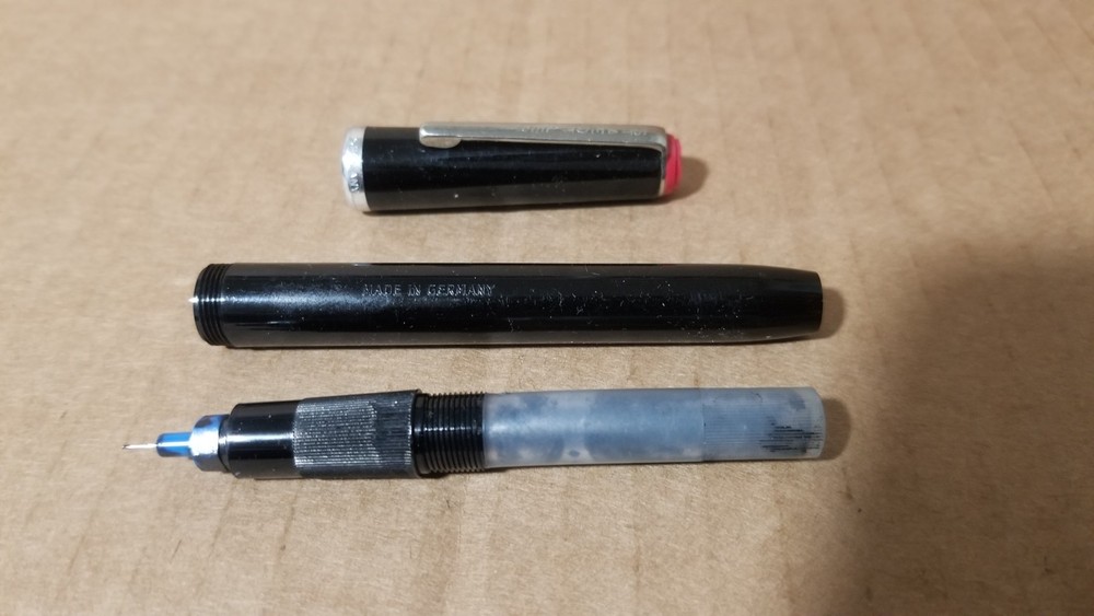 Vintage Staedtler Mars 700 Technical Pen Missing bottom cap , Good Cond