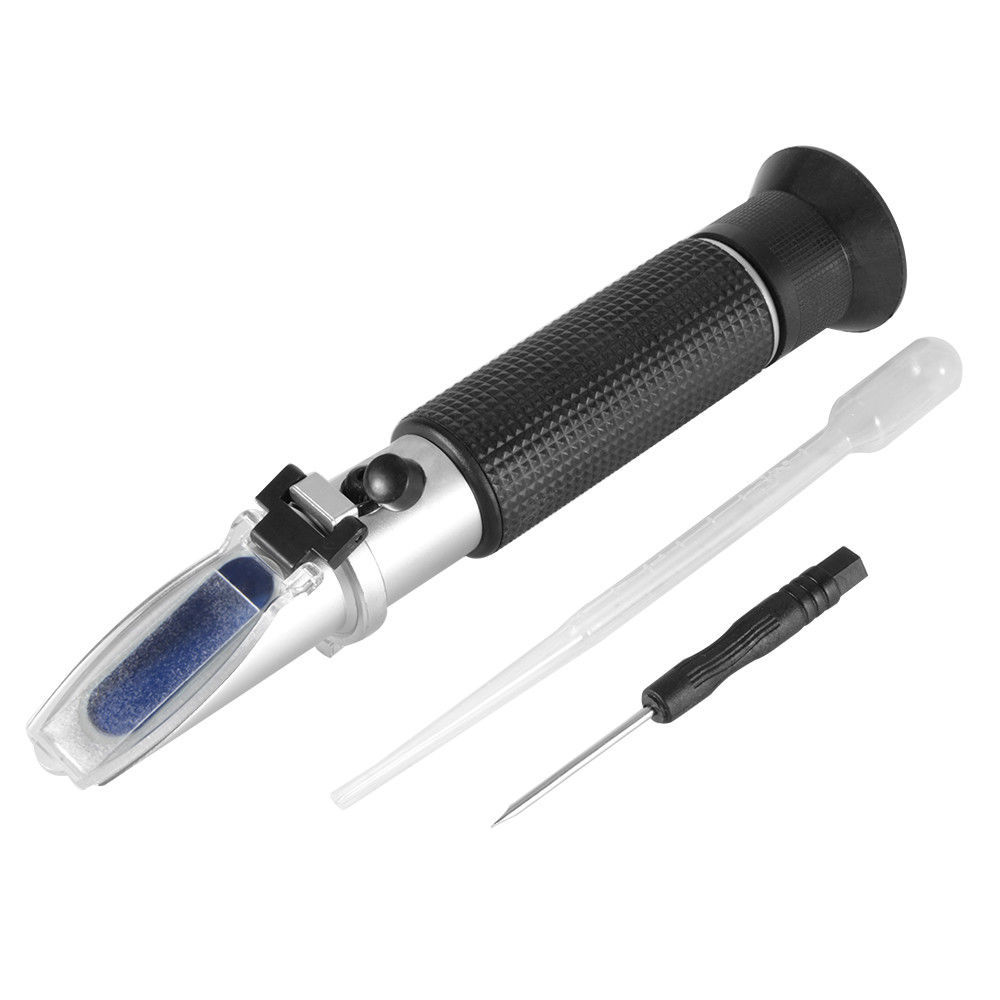 0~10% Salinity Meter Refractometer Water Reader Marine Salt Aquarium Tester US