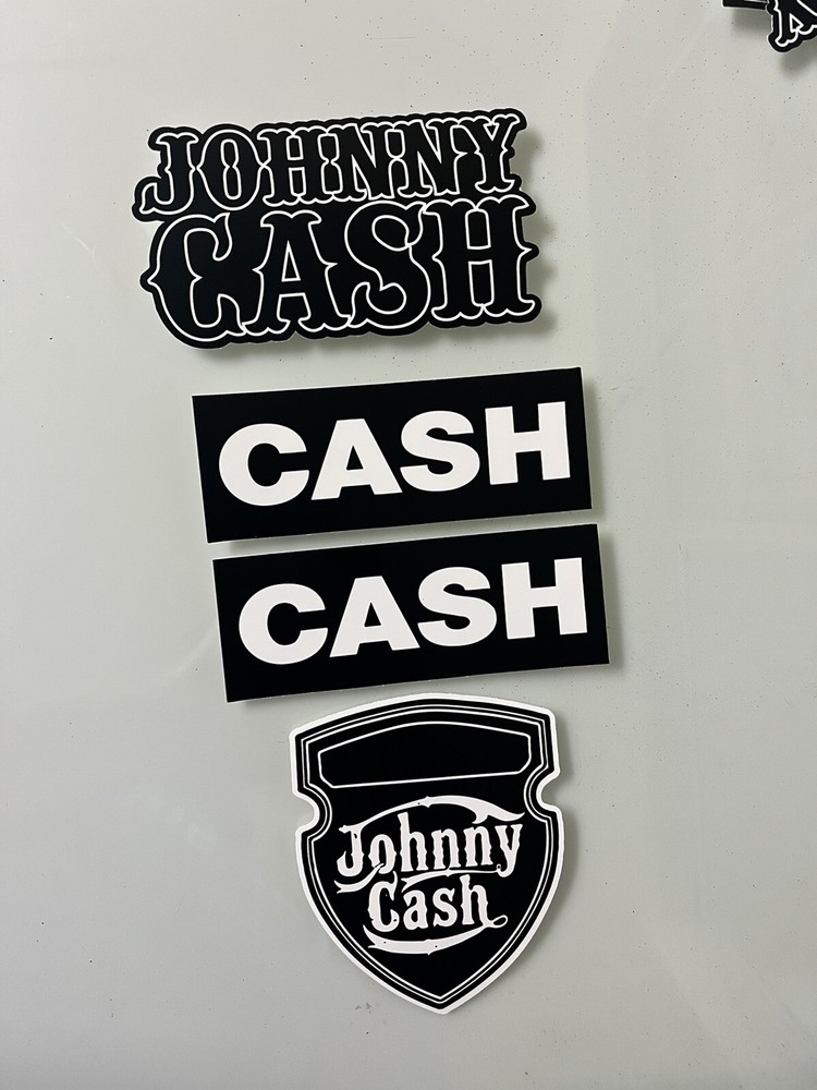 Johnny Cash Sticker Pack