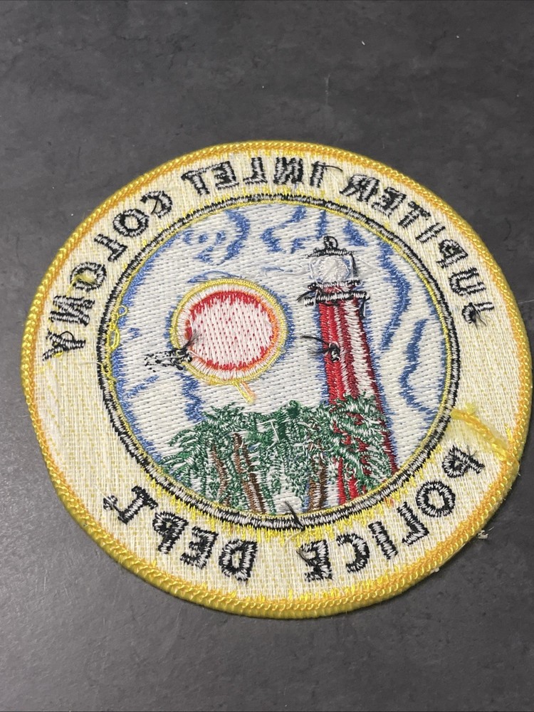 Jupiter Inlet FL Police Patch 215A