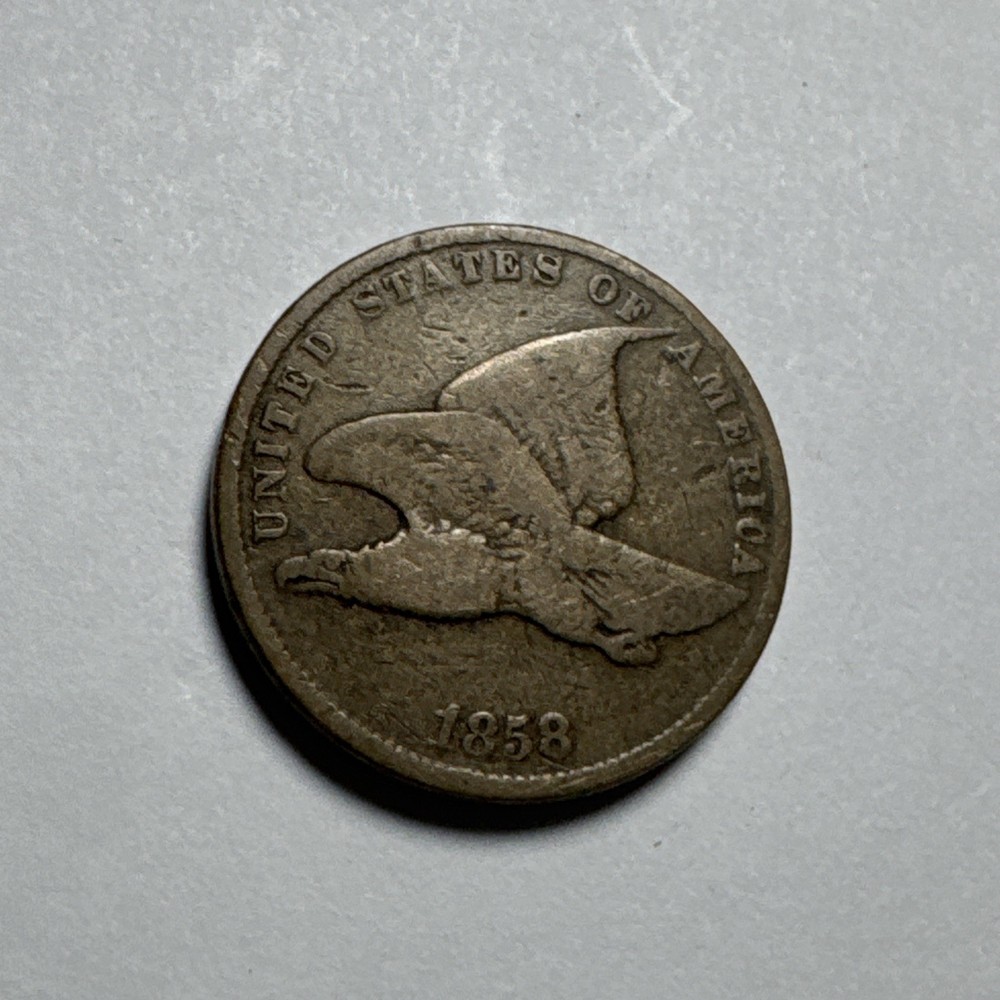 1858 Flying Eagle Cent