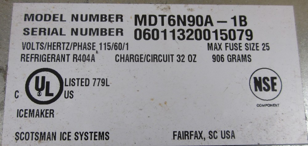 Scotsman 02-3909-01 Spout