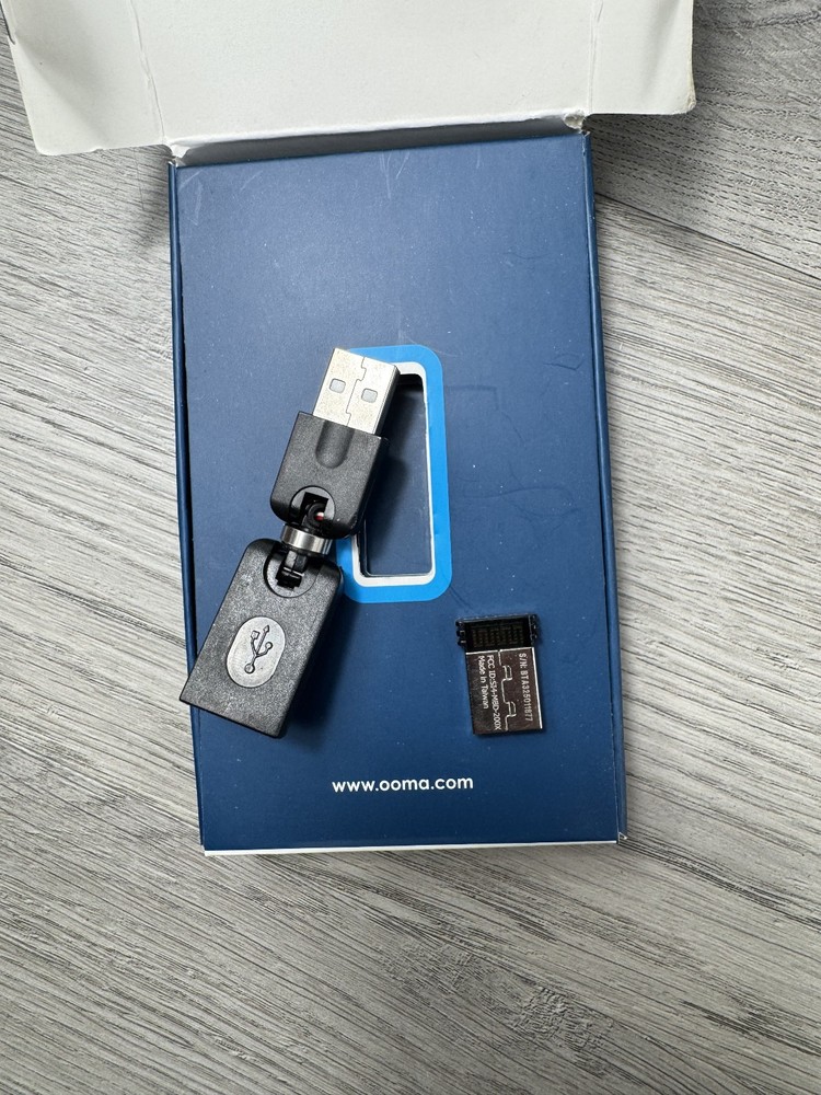 Ooma Wireless And Bluetooth Adapter Box Manual Usb