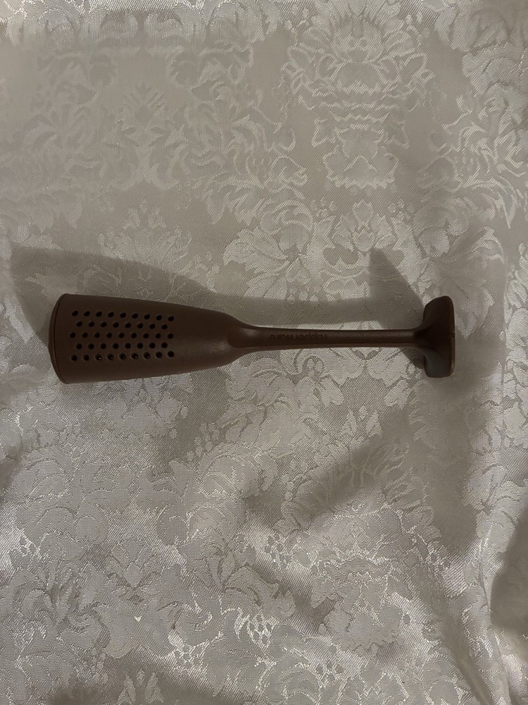 Tupperware Single Serve Loose Tea Infuser Strainer Brown Brand New