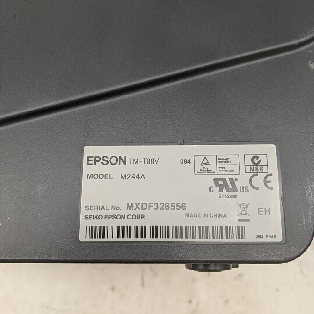 Epson TM-T88V POS USB Parallel Thermal Receipt Printer M244A