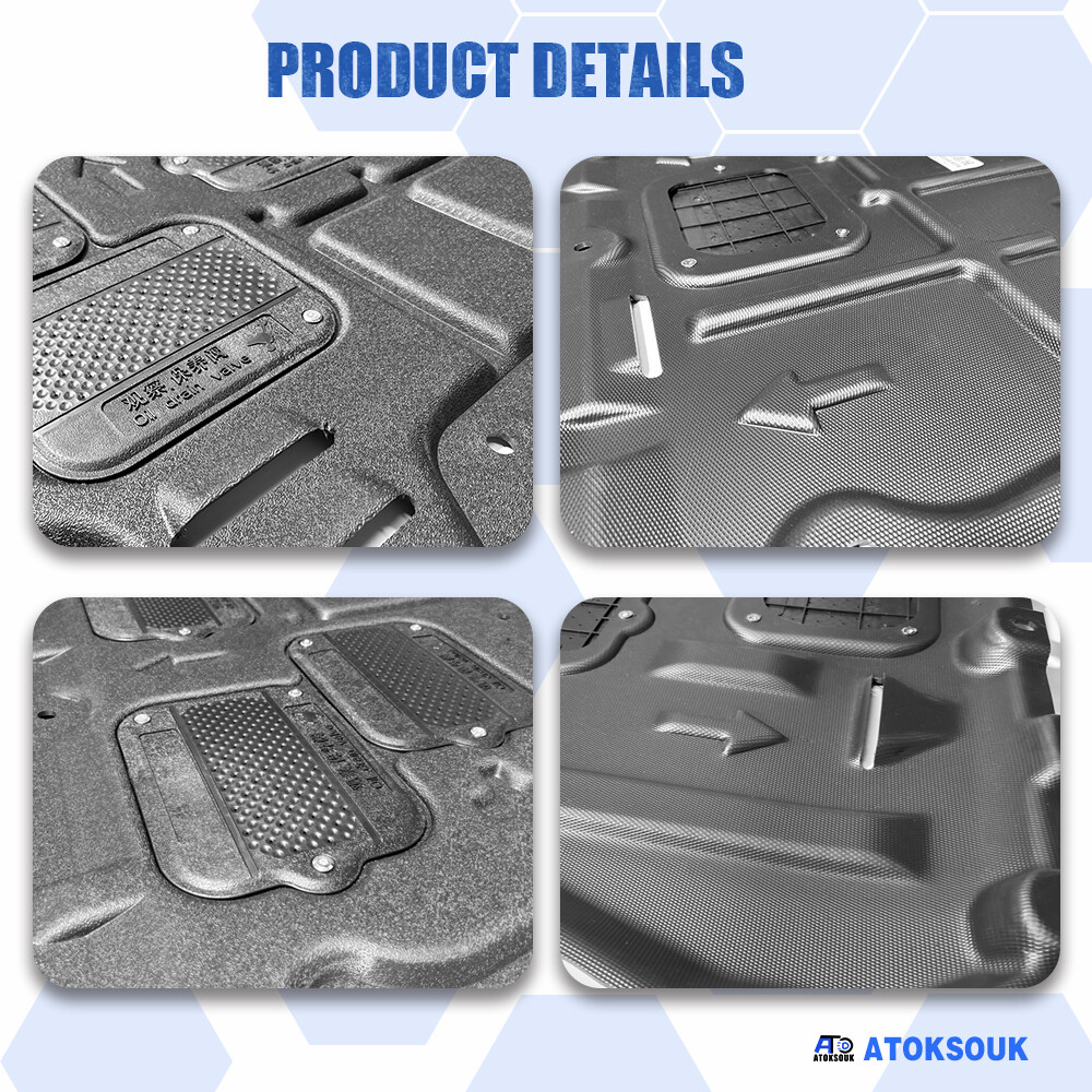 Thick Engine Splash Shield For Jeep Cherokee 2014-2018 Front Engine Guard Hard