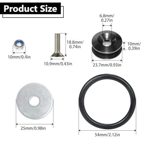 Universal Bumper Clips, Front Rear Bumper Quick Release Kit, Bumper 2set Black