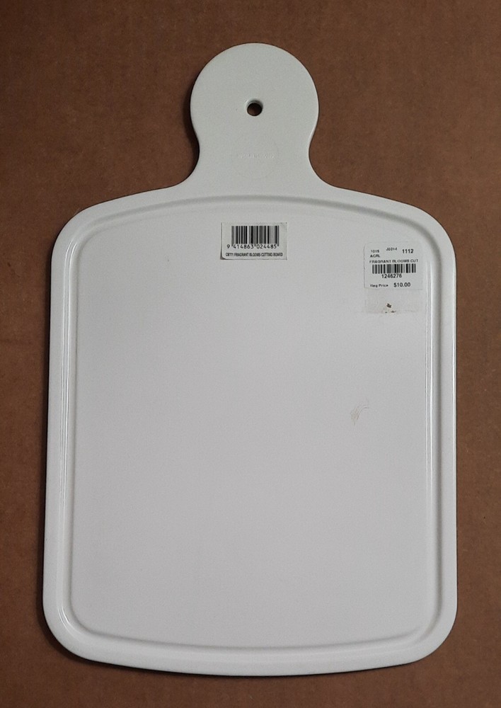 Cutting Board Plastic "Fragrant Blooms" Jill Kirstein