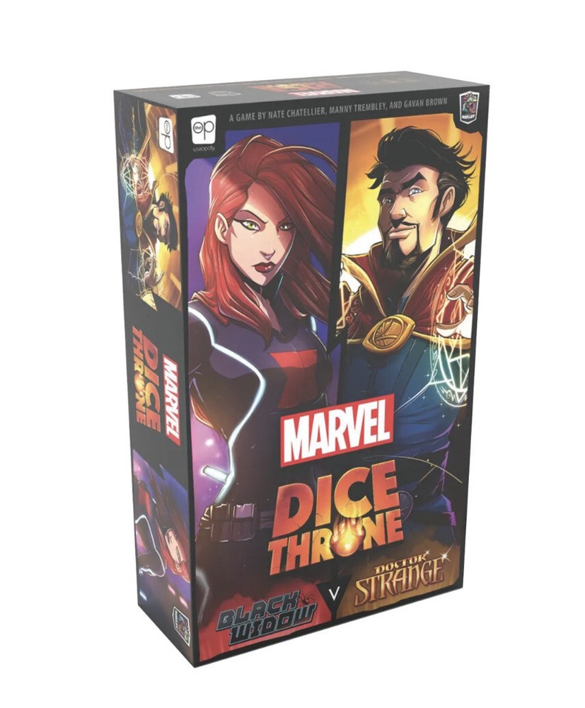 Marvel Dice Throne | 2 Hero Box Featuring Black Widow, Doctor Strange ;)