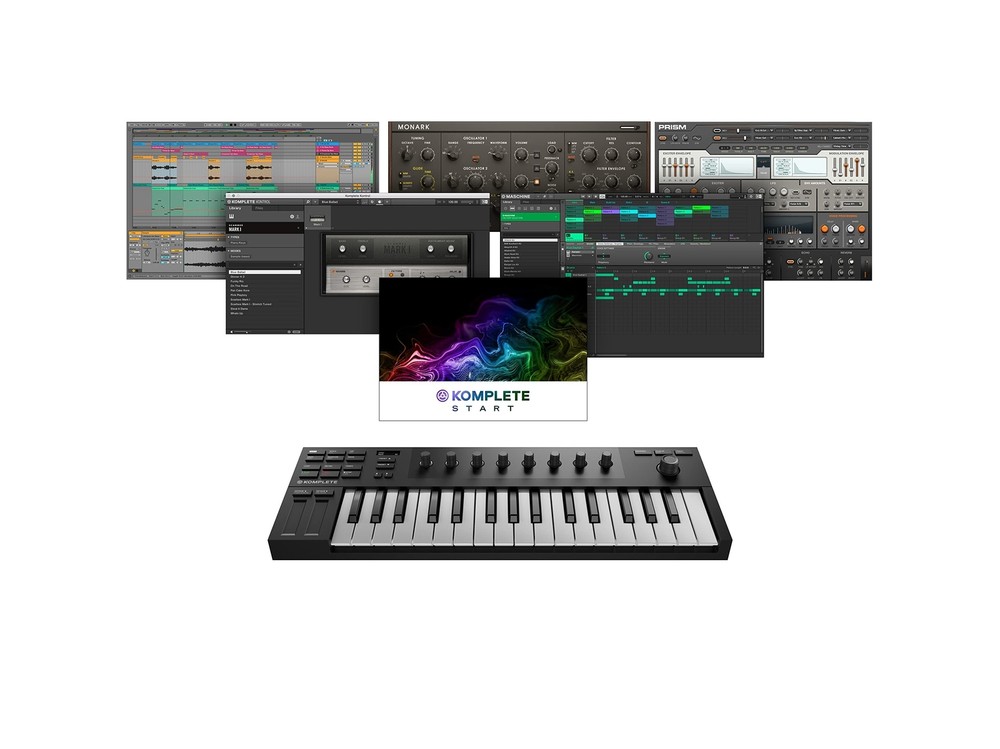 Native Instruments Komplete Kontrol M32 Controller Keyboard, 6.57 x 18.7 x 1....