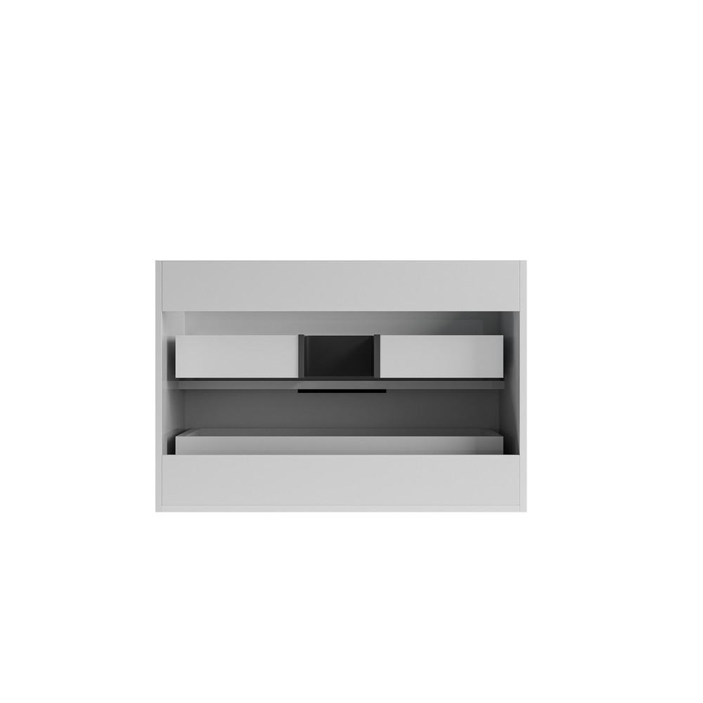 30 Inch White Bathroom Vanity without Sink