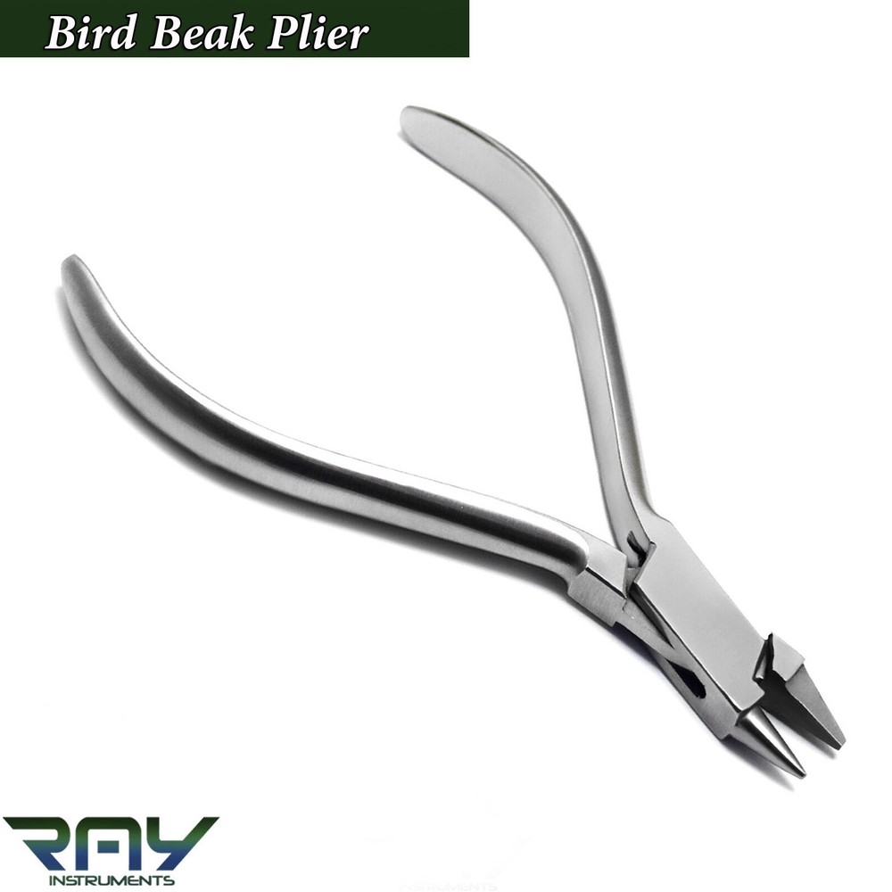 Orthodontic Bird Beak Plier Dental Wire Bending Loop Forming Adjusting Tools CE