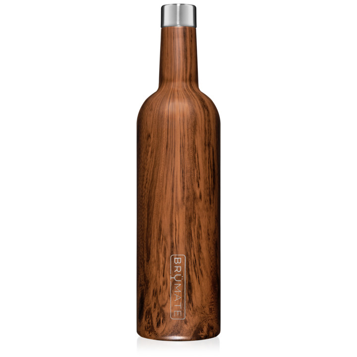 NEW BRUMATE WINESULATOR™ 25 OZ WINE CANTEEN | WALNUT