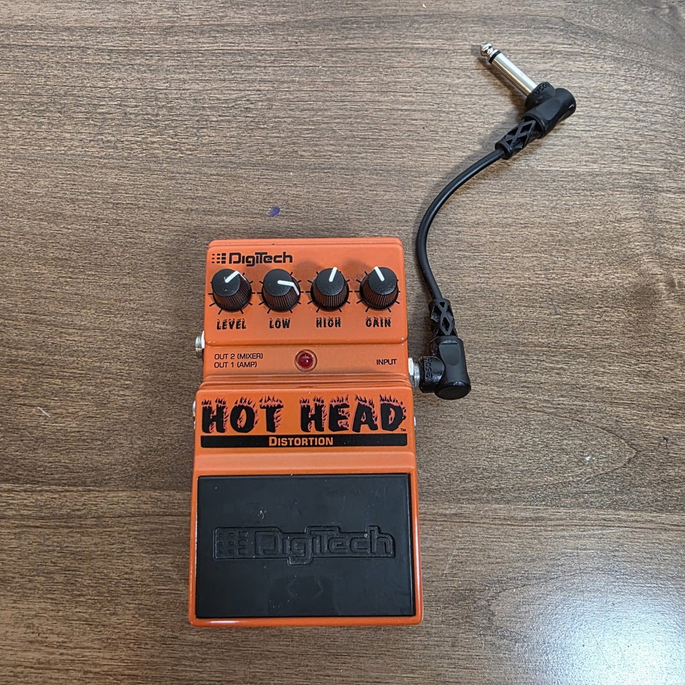 DigiTech Hot Head Distortion Distortion Guitar Effect Pedal
