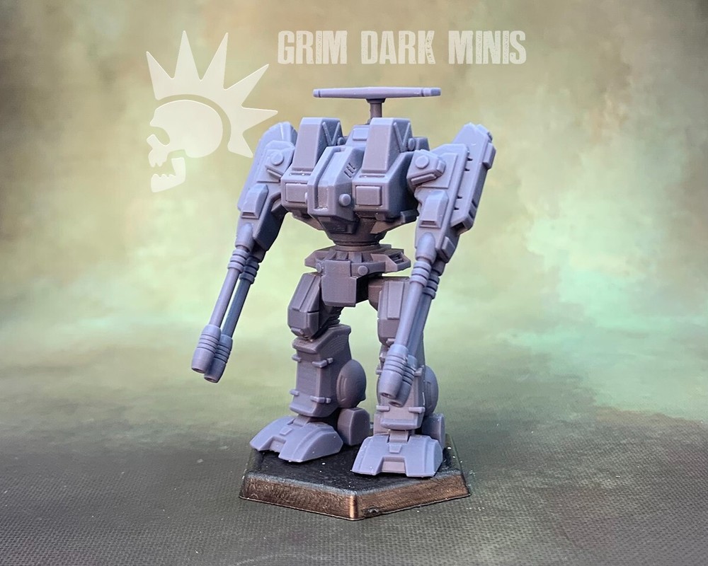 BTech Scale - Rifleman proxy mech (retro style)
