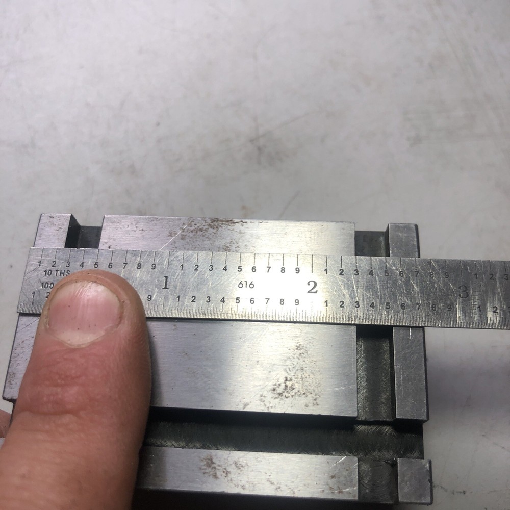 2 Sided Tool Makers V Block Footed V Block Small V Block
