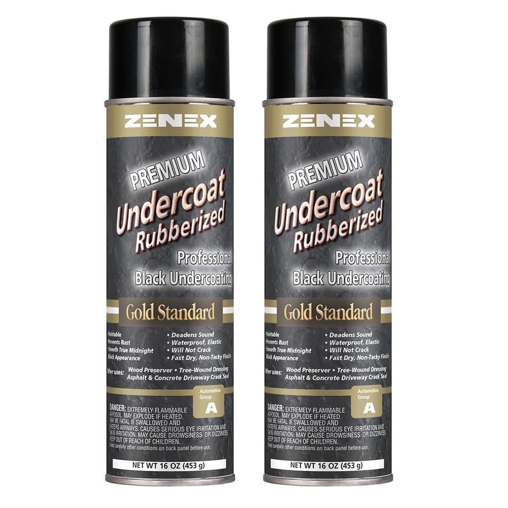 Zenex Rubberized Undercoat - Heavy Duty Undercoating for Vehicles | Rubberize...
