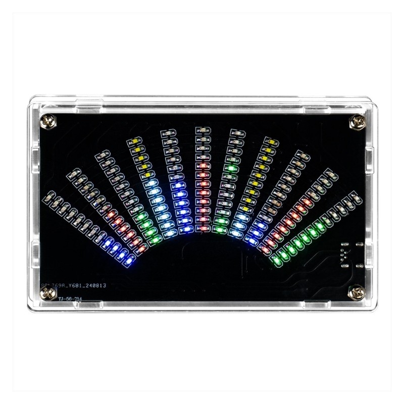 Interactive Sound Spectrum Analyzers Kit With Adjustable Parameters And Detailed