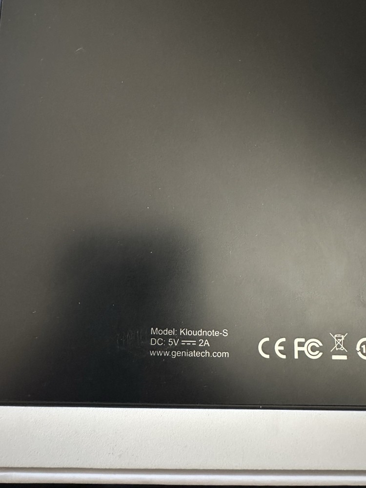 Geniatech Kloudnote S E-Ink Notepad 10.1”