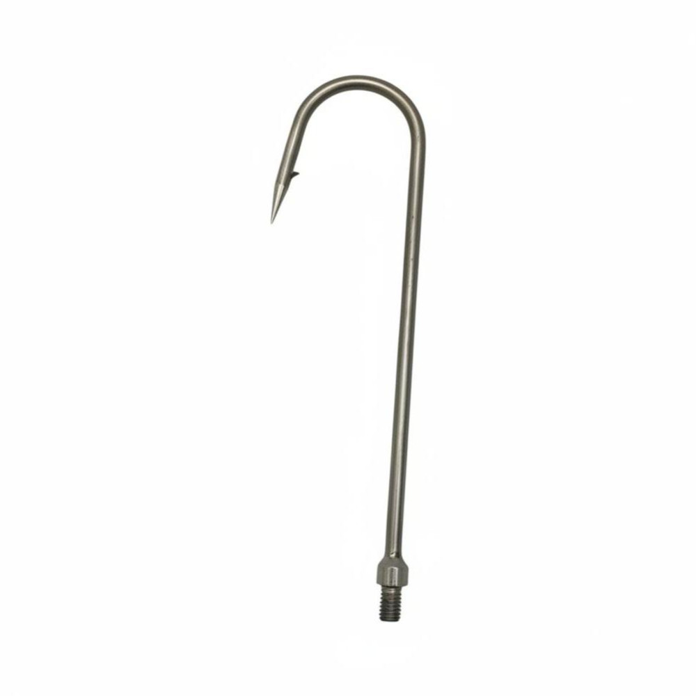 Upgraded Stainless Steel Gaff Hook, Barbed, 8mm Adapter