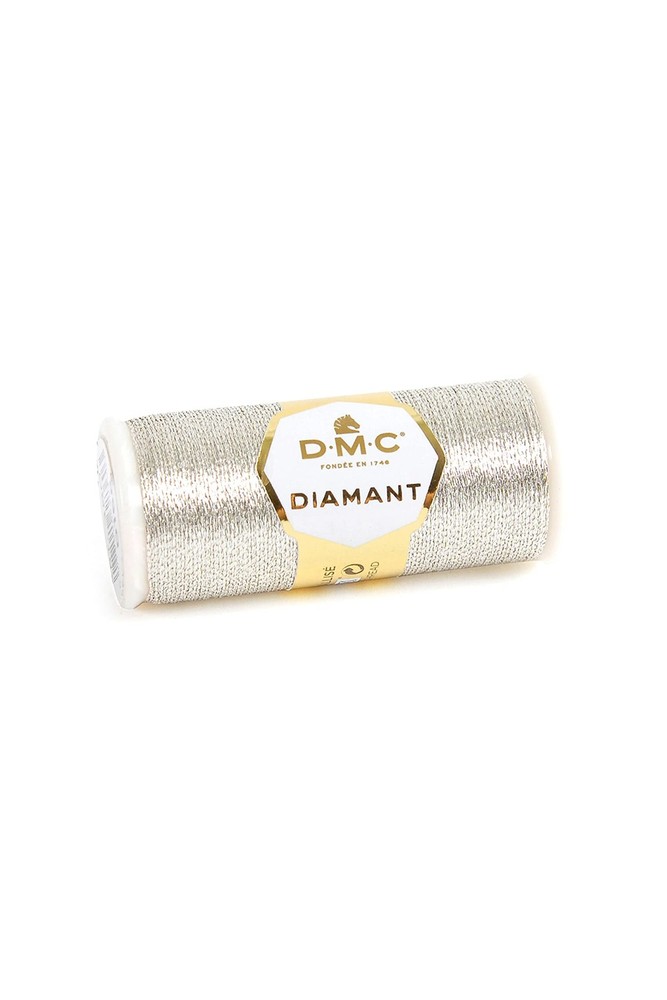 DMC Diamant Metallic Thread 38.2yd-Light Silver