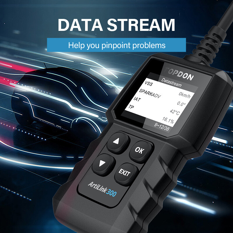 Car Engine Fault Code Reader OBD2 EOBD CAN Reset Tool OBDII Scanner FORD VW BMW